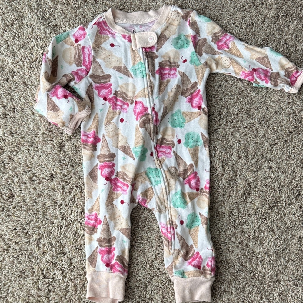Burt’s Bees Ice Cream one-piece outfit